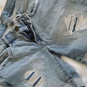 LOFT torn jean shorts NWOT